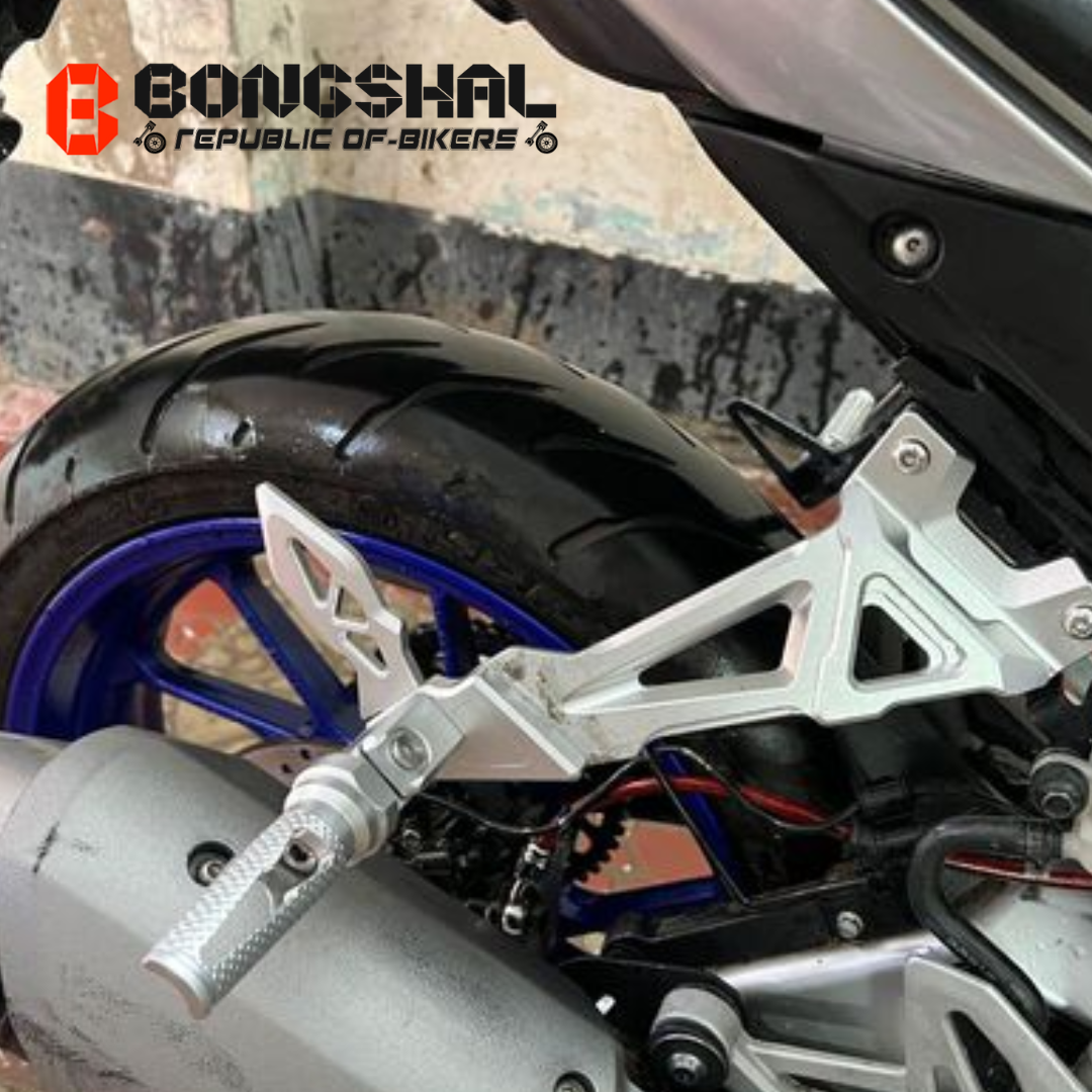 CNC Aluminum Rear Footrest for R15 V4 / R15M image