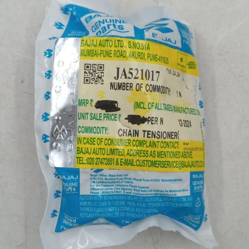 Timing Chain Adjuster Pulsar NS 160, CHAIN TENSIONER JA521017 image