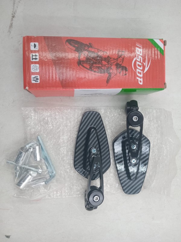 Universal Carbon Looking Glass Windshield for Sports Bike image