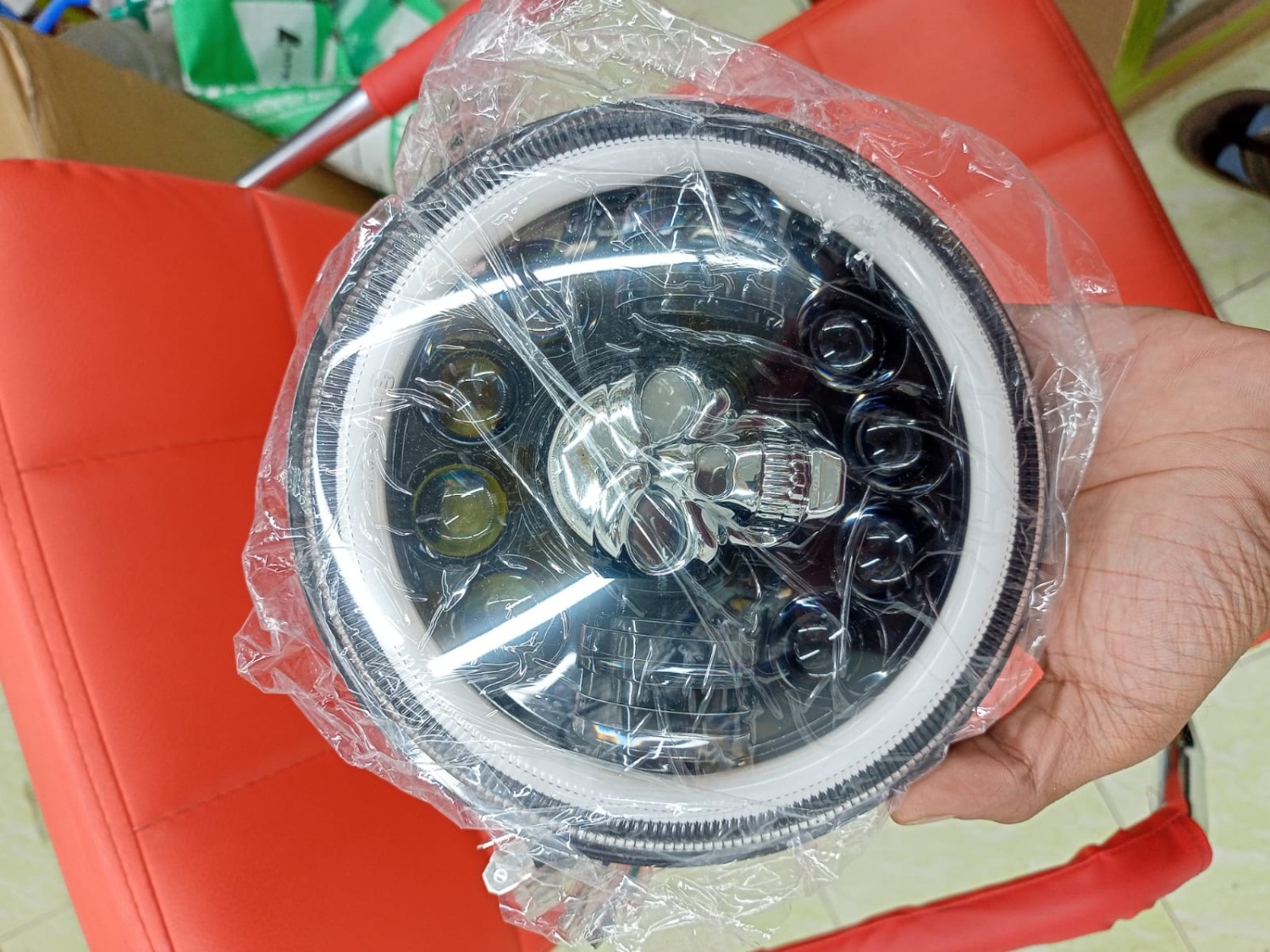 Universal Stylish Skull Headlight image