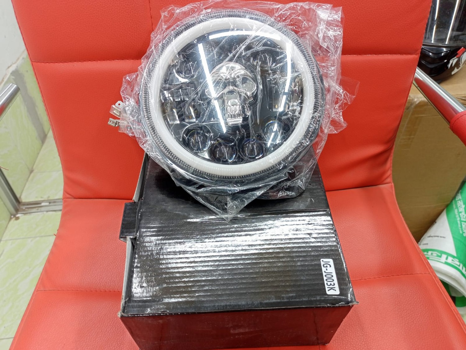 Universal Stylish Skull Headlight image