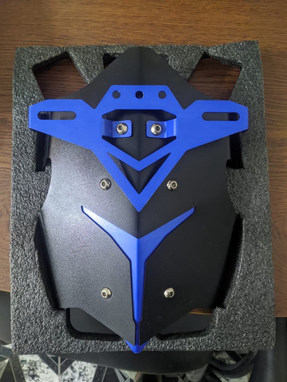 Universal Stylist Mudguard with Number Plate image