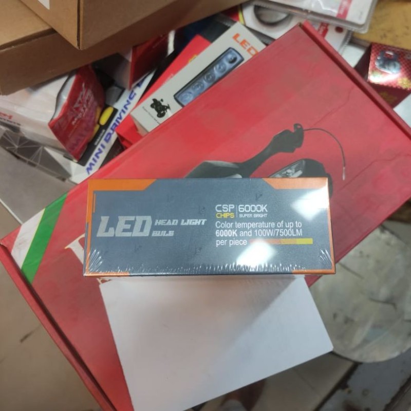 V2- H4, 100w, 7500LM, Led Headlight image