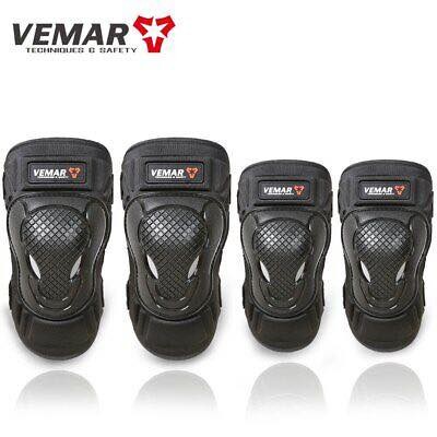 VEMAR Moto Knee Pads Guard Outdoor Sport Knee Brace Motorcycle Elbow Protector image