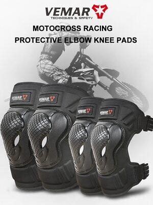 VEMAR Moto Knee Pads Guard Outdoor Sport Knee Brace Motorcycle Elbow Protector image
