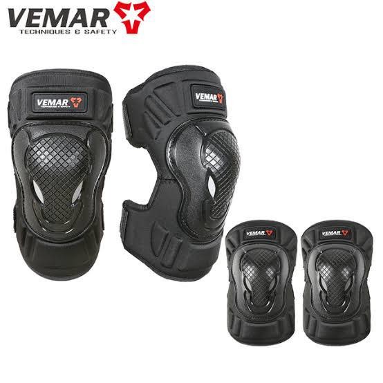 VEMAR Moto Knee Pads Guard Outdoor Sport Knee Brace Motorcycle Elbow Protector image