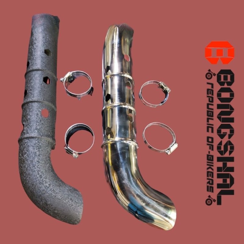 Silencer Heat Cover / Guard / Shield For Royal Enfield image