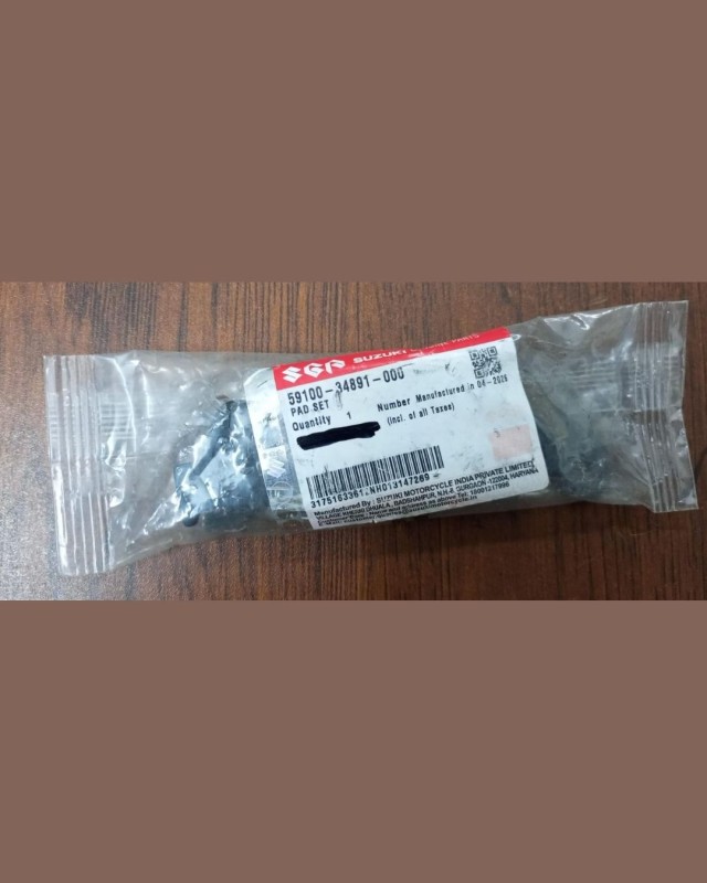 Front Brake Pad Gixxer Naked 250 / SF 250 CC, PAD SET 59100-34891-000 image