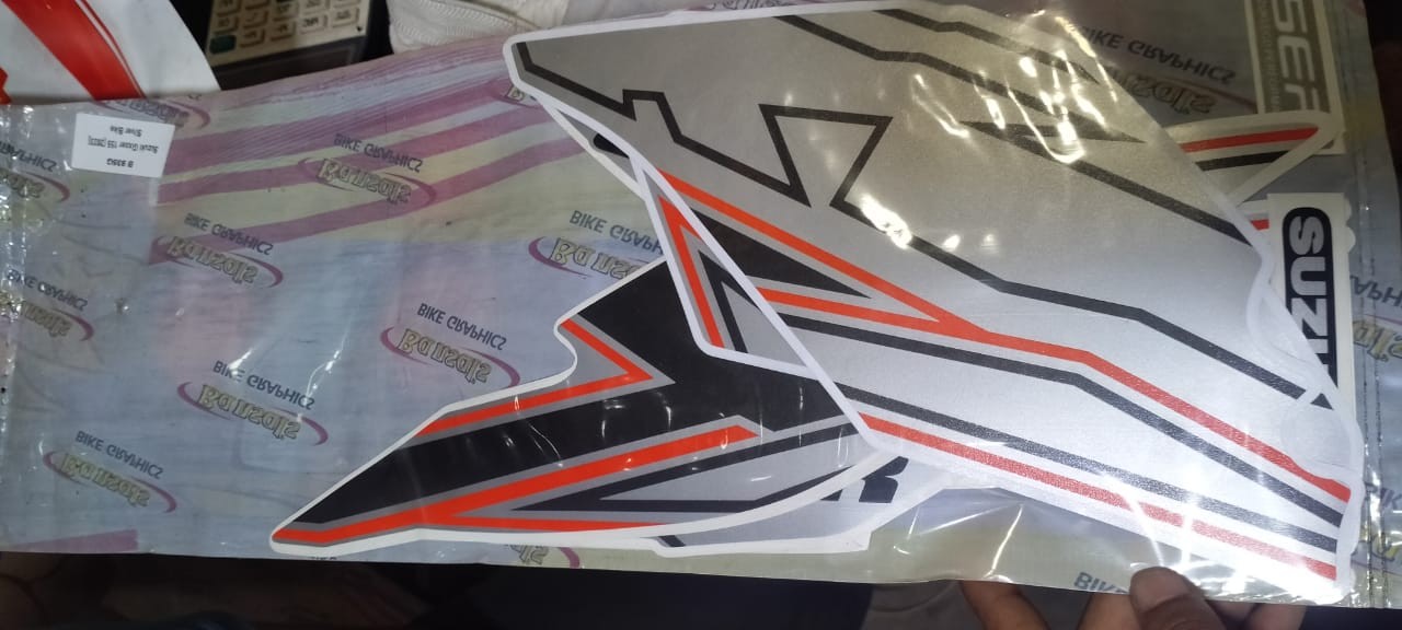 Suzuki Gixxer / Gixxer SF Fi Abs New Edition Sticker Full Set image