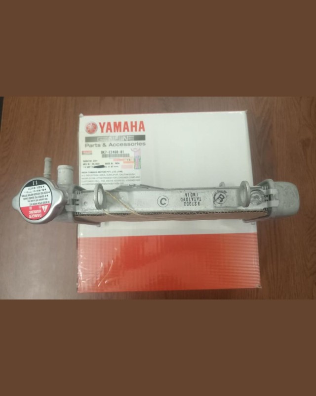 Radiator Without Fan R15 V3 Indian, RADATOR ASSY, BK7-E2460-01 image