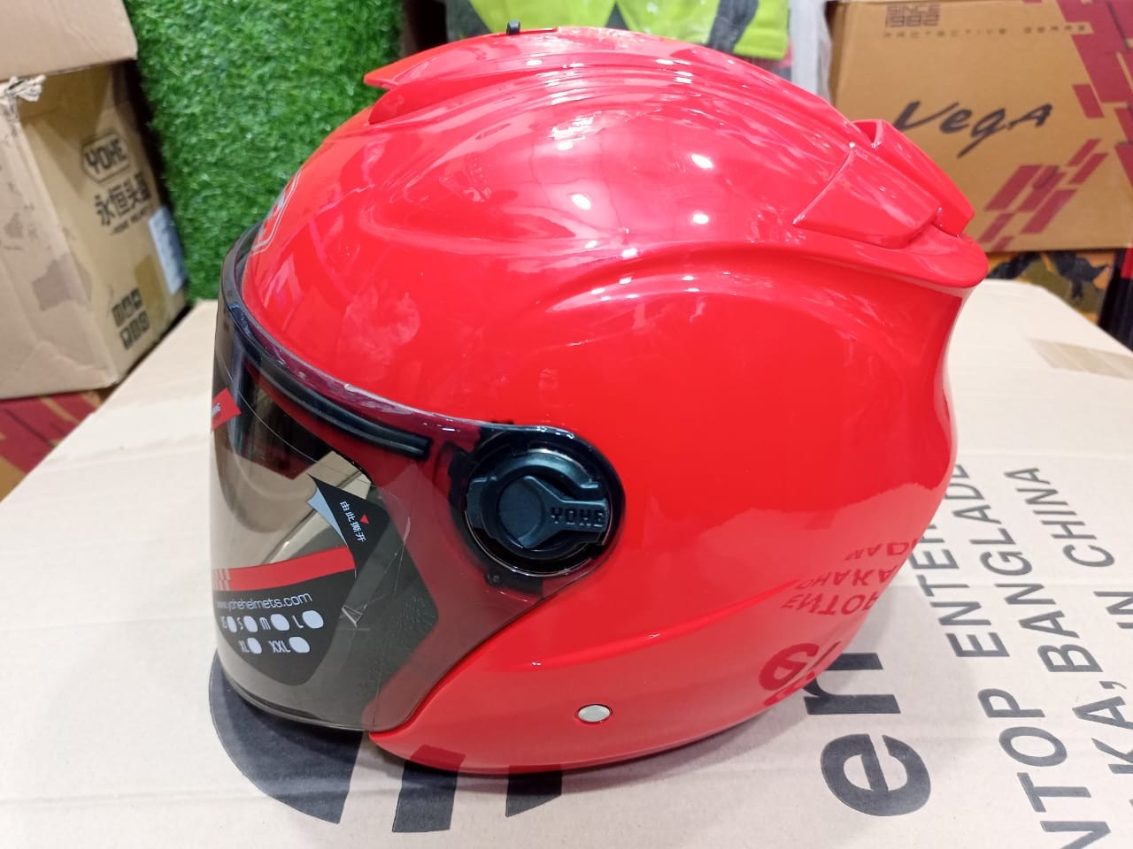 YOHE Half Face Helmet image