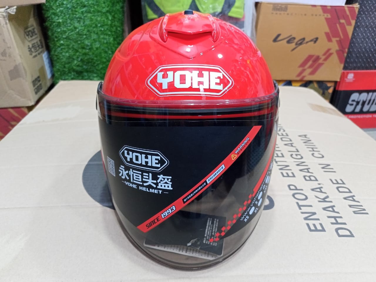 YOHE Half Face Helmet image