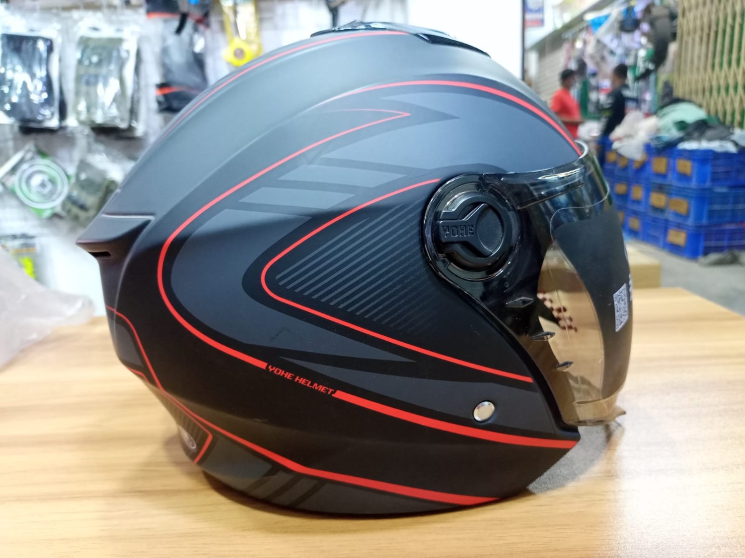 YOHE SPLITTER Half Face Helmet image