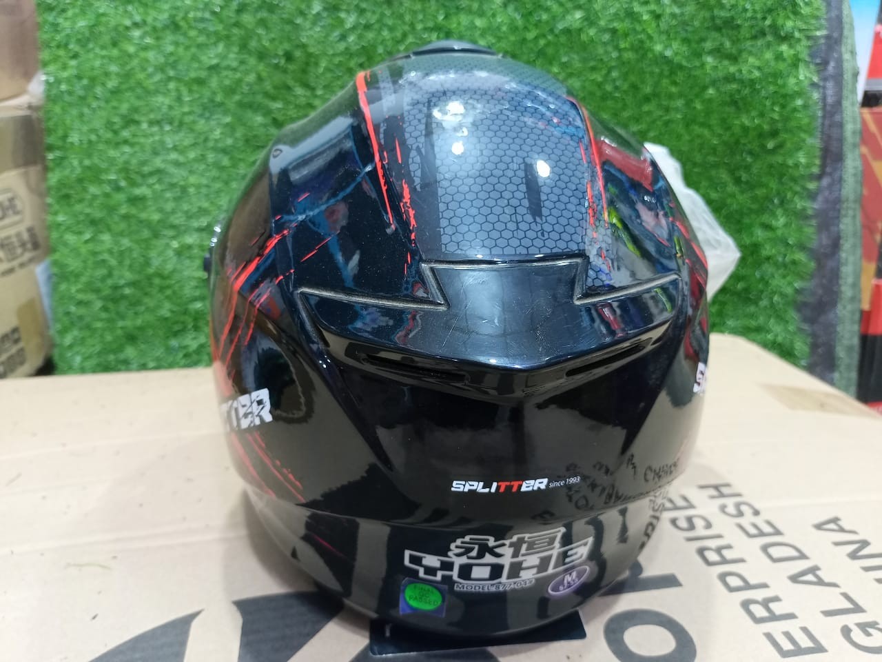 YOHE SPLITTER Half Face Helmet image