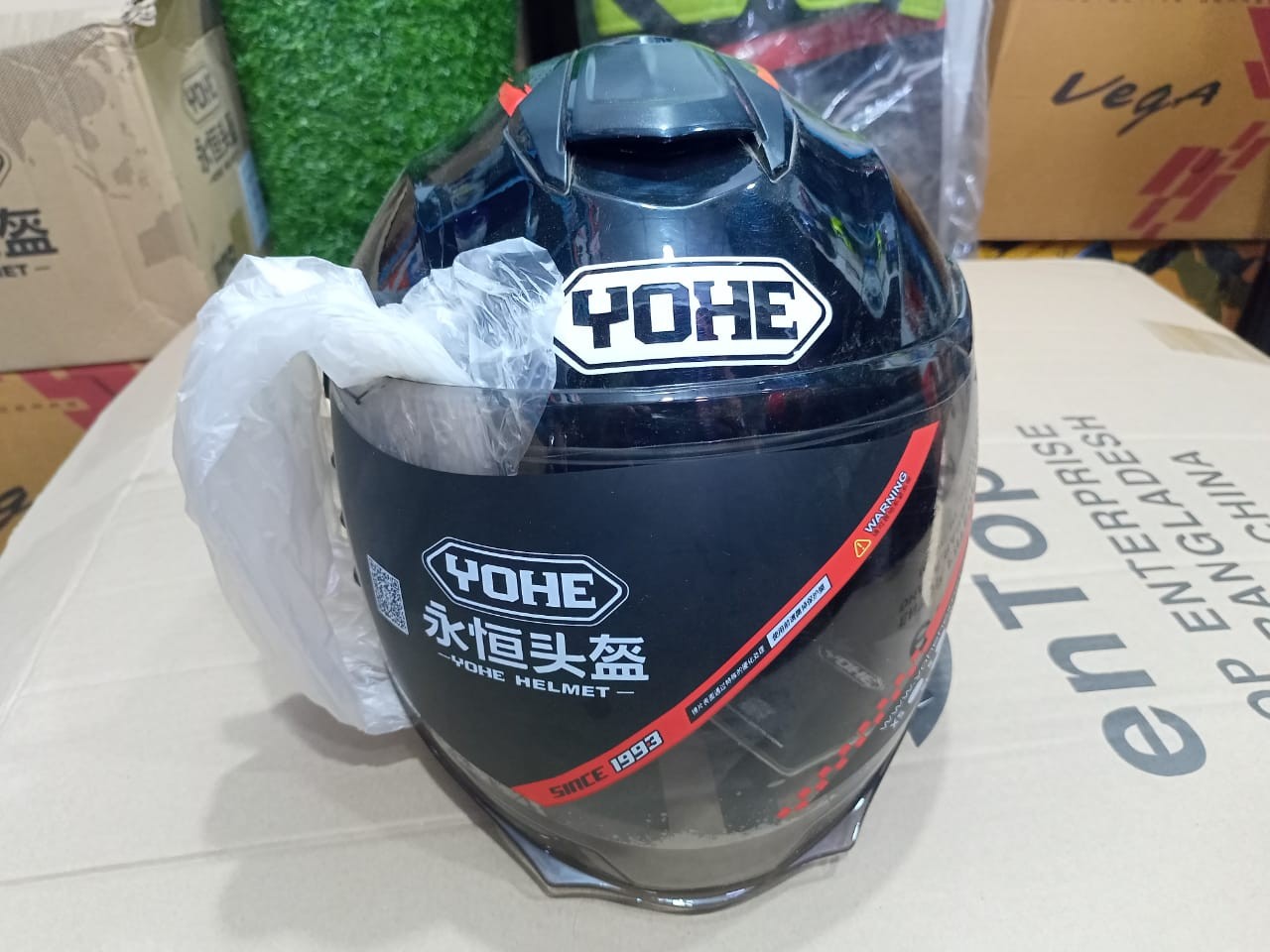 YOHE SPLITTER Half Face Helmet image