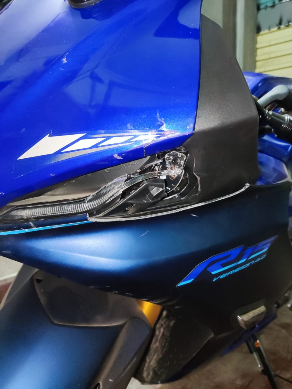 Yamaha R15 V4 Front DRL Eye Light Pair Original image