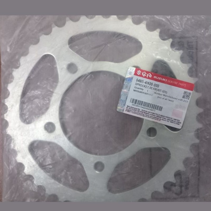 Chain Sprocket Full Set Gixxer 250 CC / Gixxer SF 250 CC image