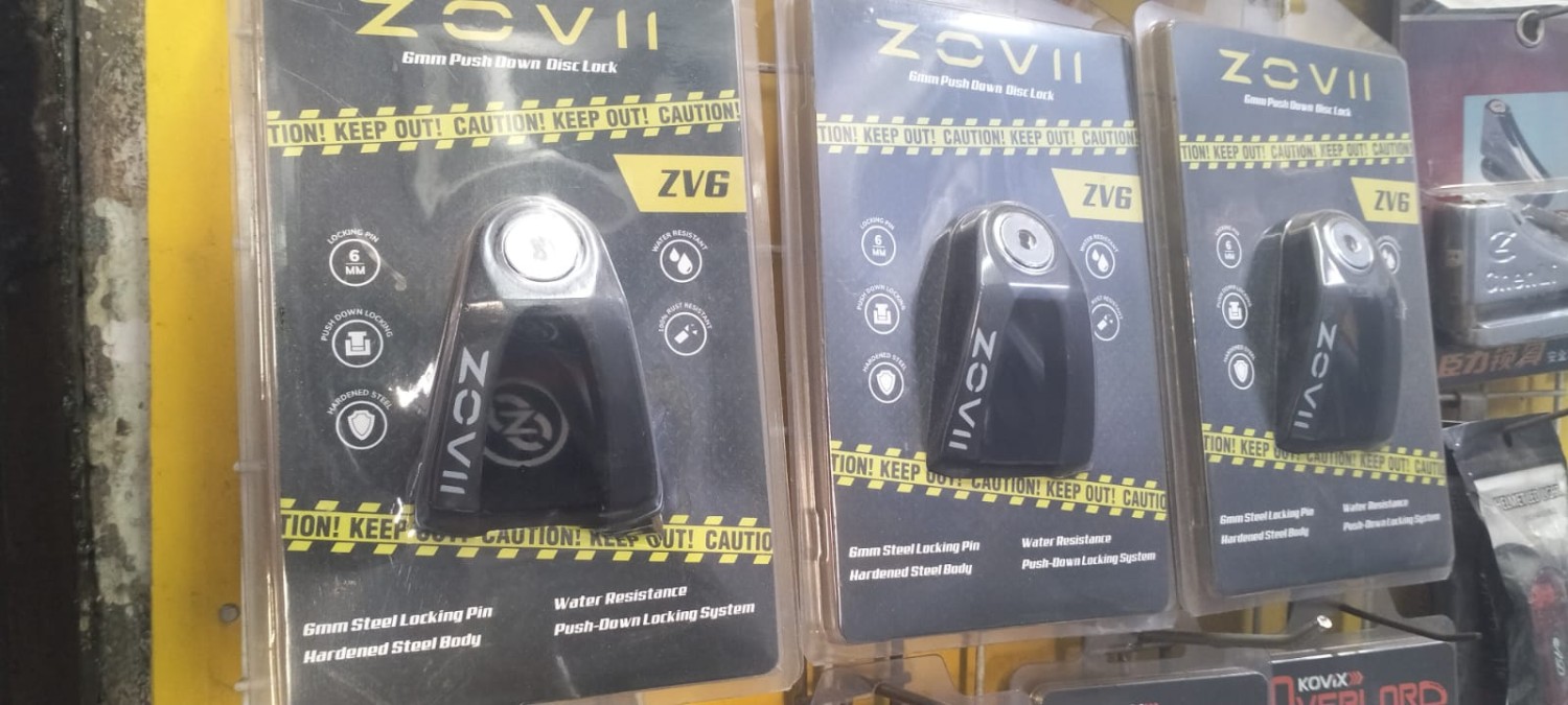 ZOVII ZV6 Disc Lock 6mm push down image