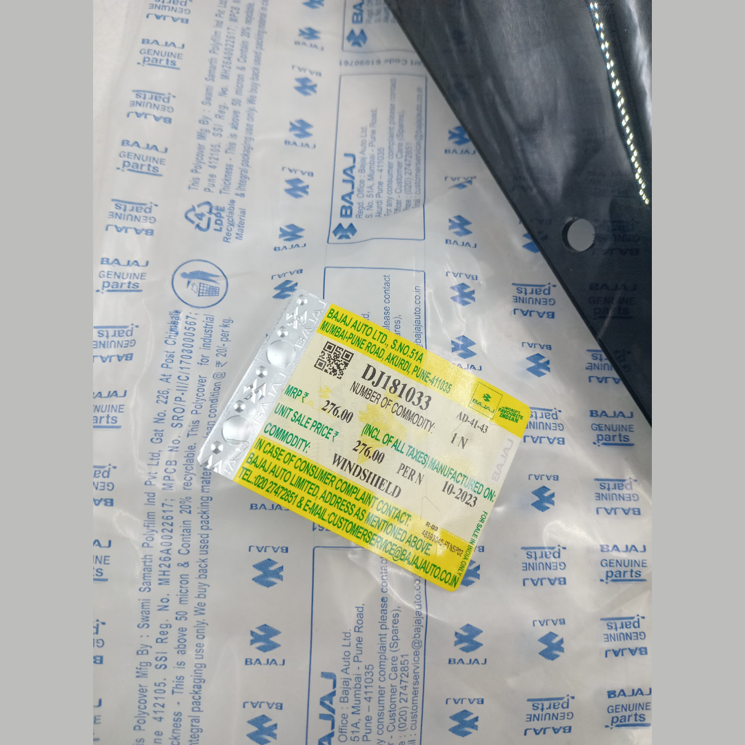 Visor / Windshield Pulsar 150, WINDSHIELD DJ181033 image