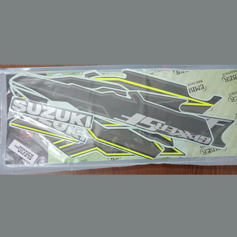 Suzuki Gixxer / Gixxer SF Fi Abs New Edition Sticker Full Set image