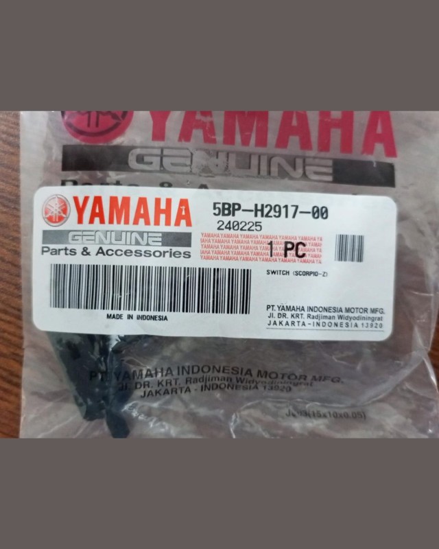 Clutch Switch R15 V3 / R15M / V4 Indo, SWITCH SCORP10 Z, 5BP-H2917-00 image