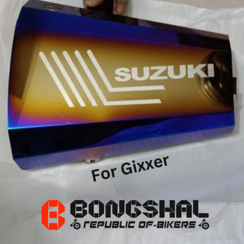 New Multi Color Silencer Guard / Cover For Gixxer / GSXR image