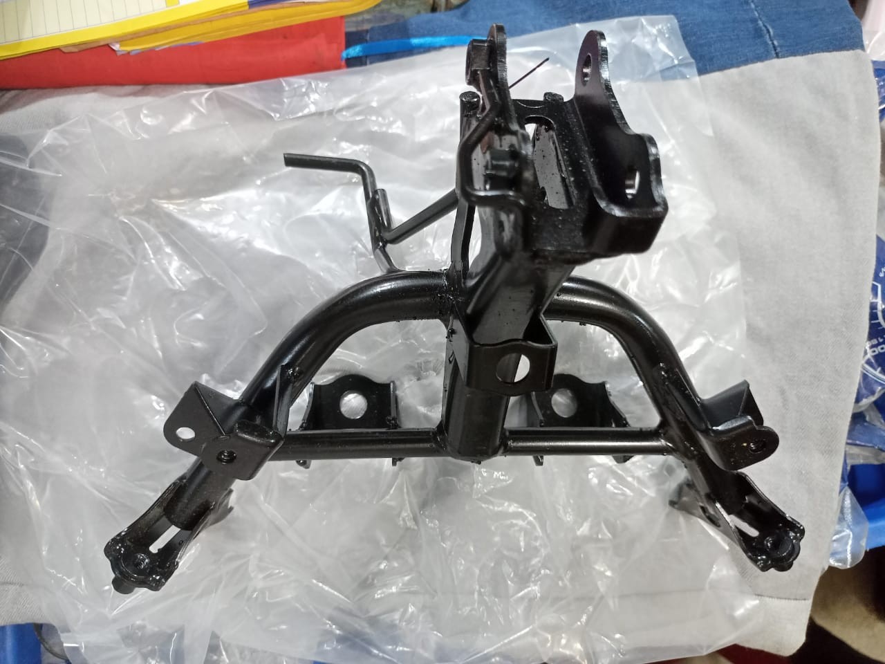 Headlight Clamp / Clum Gixxer SF Fi ABS image