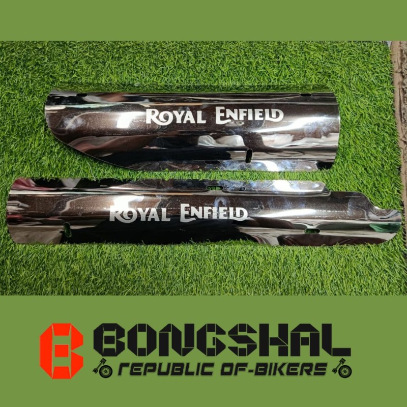 Silencer Guard Model 1 Royal Enfield Classic / Bullet / Meteor 350CC image