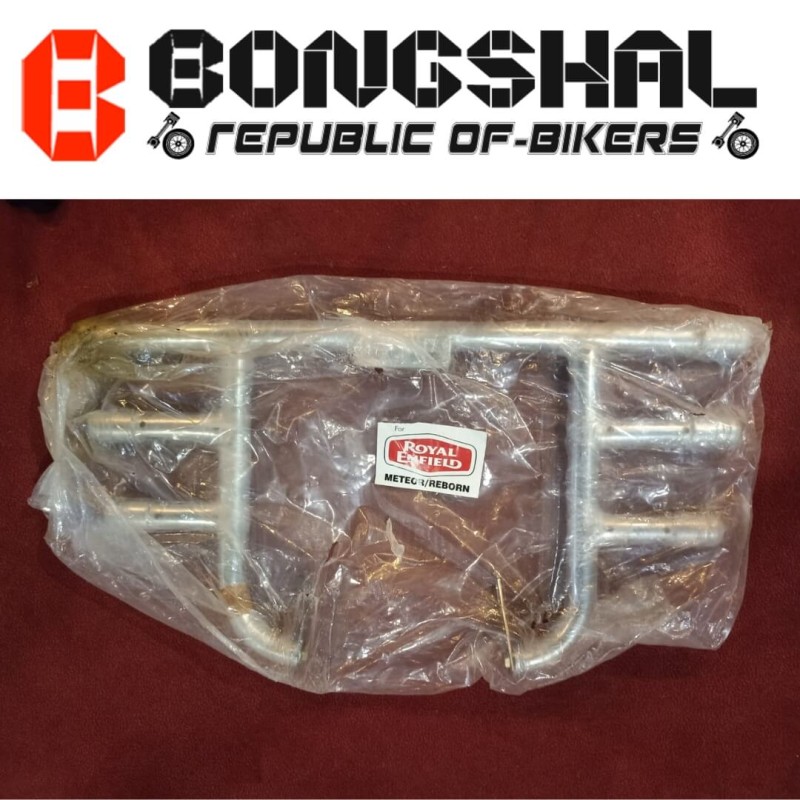3 Line Crash Guard / Bumper For Royal Enfield Classic / Bullet / Meteor 350 CC image