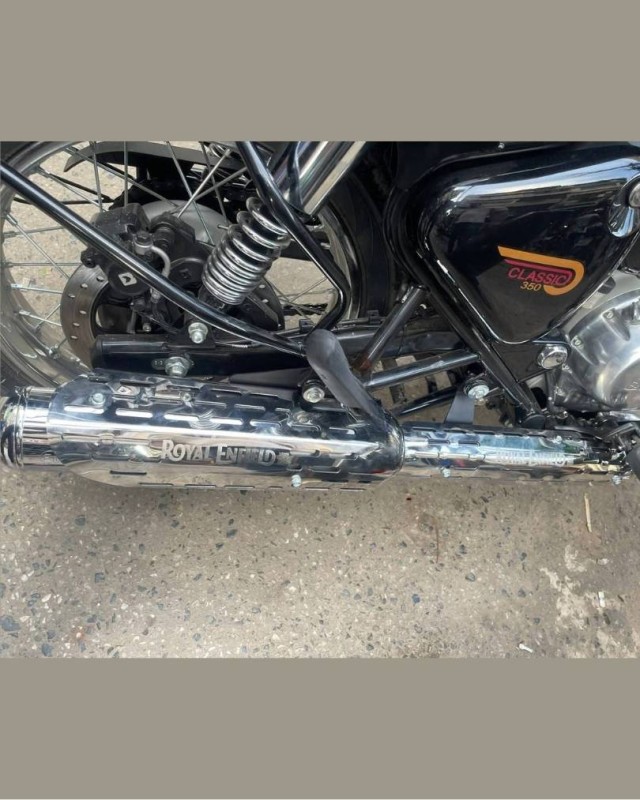 Silencer Guard Model 4 Royal Enfield Classic / Bullet / Meteor 350CC image