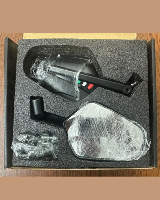 Universal Naked Bike Mirror / Looking Glass image