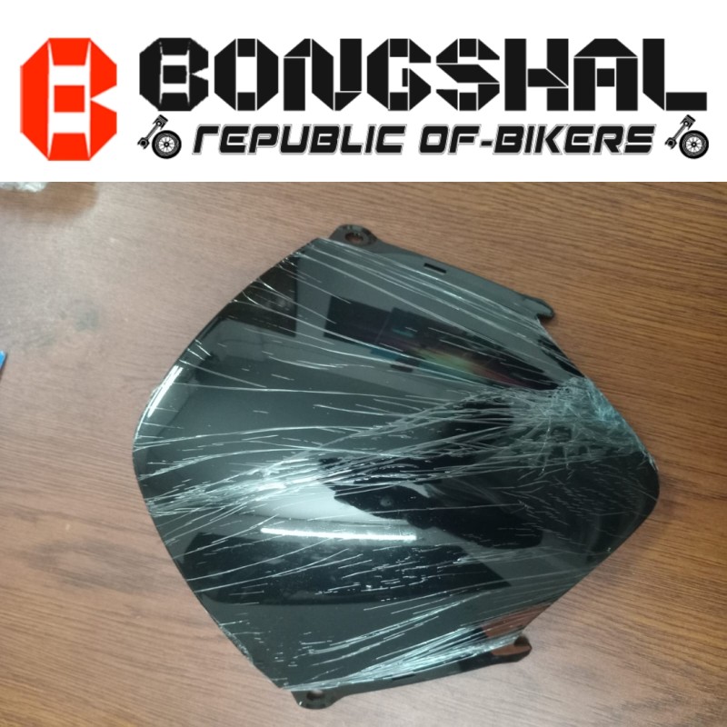 Stock Visor / Windshield for Gixxer Sf Abs, VISOR,METER 94611-41K10-000 image