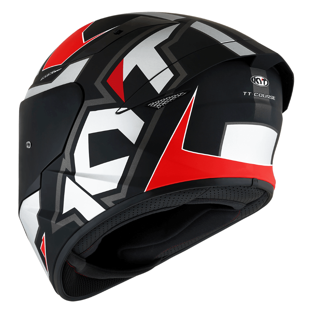 KYT T T Course Electron Matt Grey/Red image