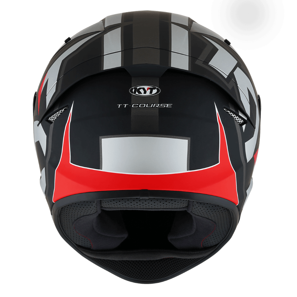 KYT T T Course Electron Matt Grey/Red image