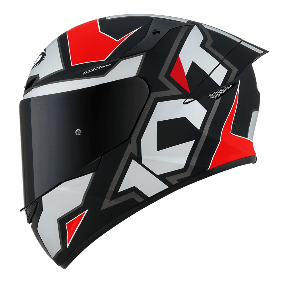 KYT T T Course Electron Matt Grey/Red image