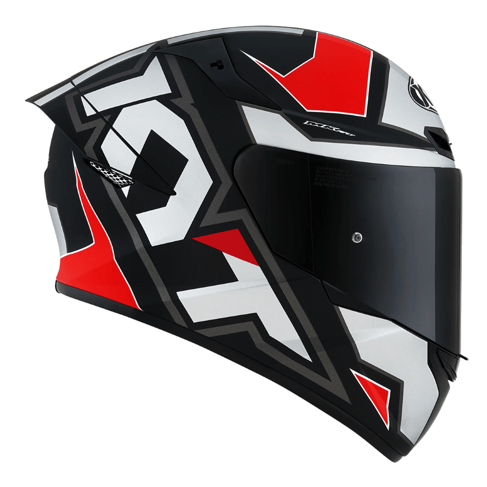 KYT T T Course Electron Matt Grey/Red image