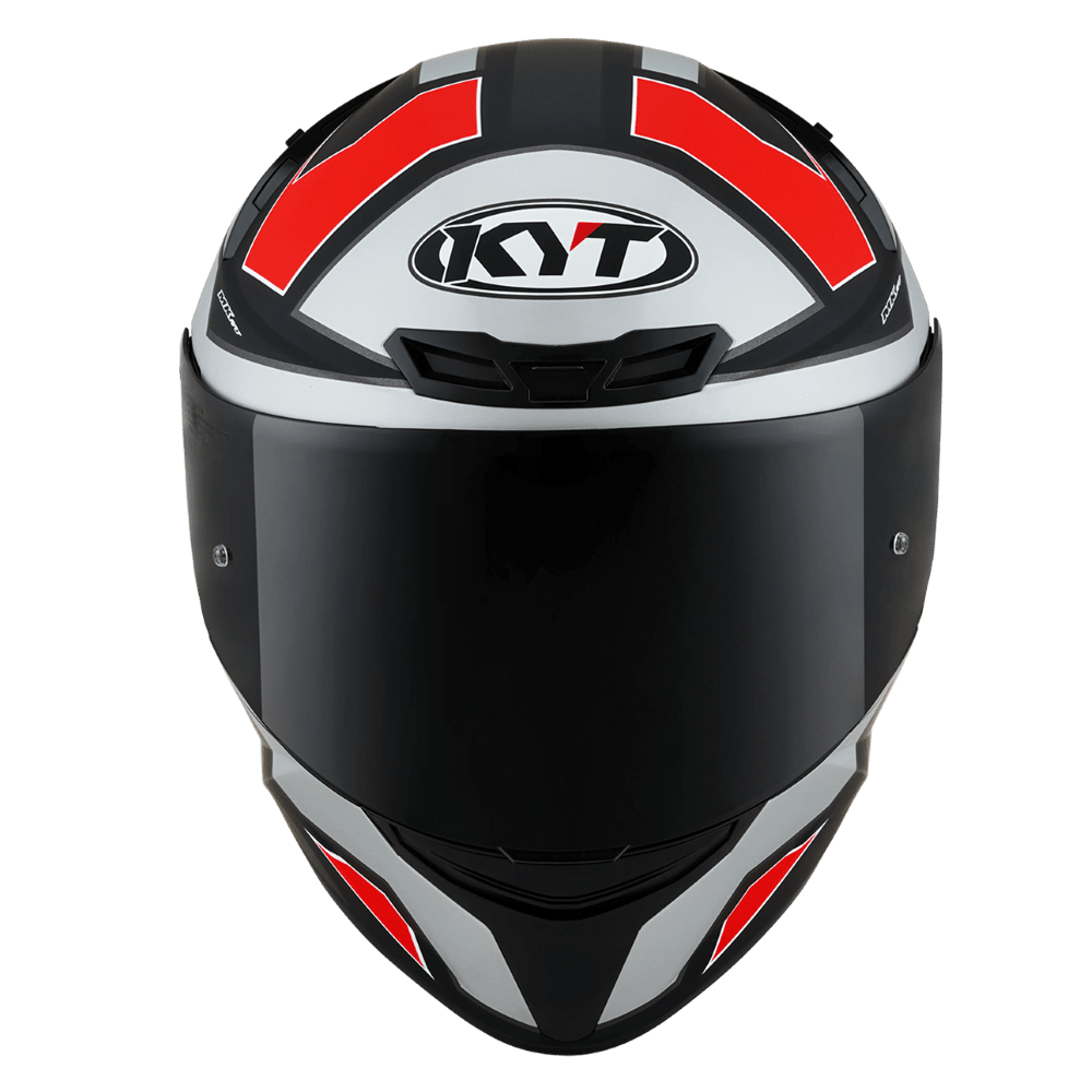 KYT T T Course Electron Matt Grey/Red image