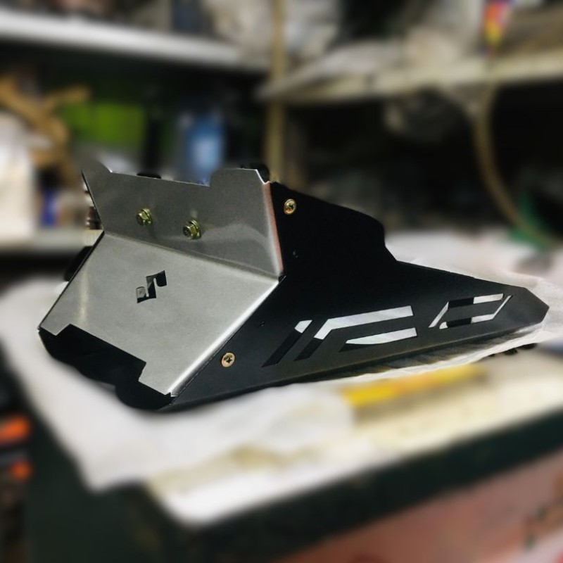 Premium Engine / Sum Guard For Gixxer Naked Fi / Carburetor / Monotone image