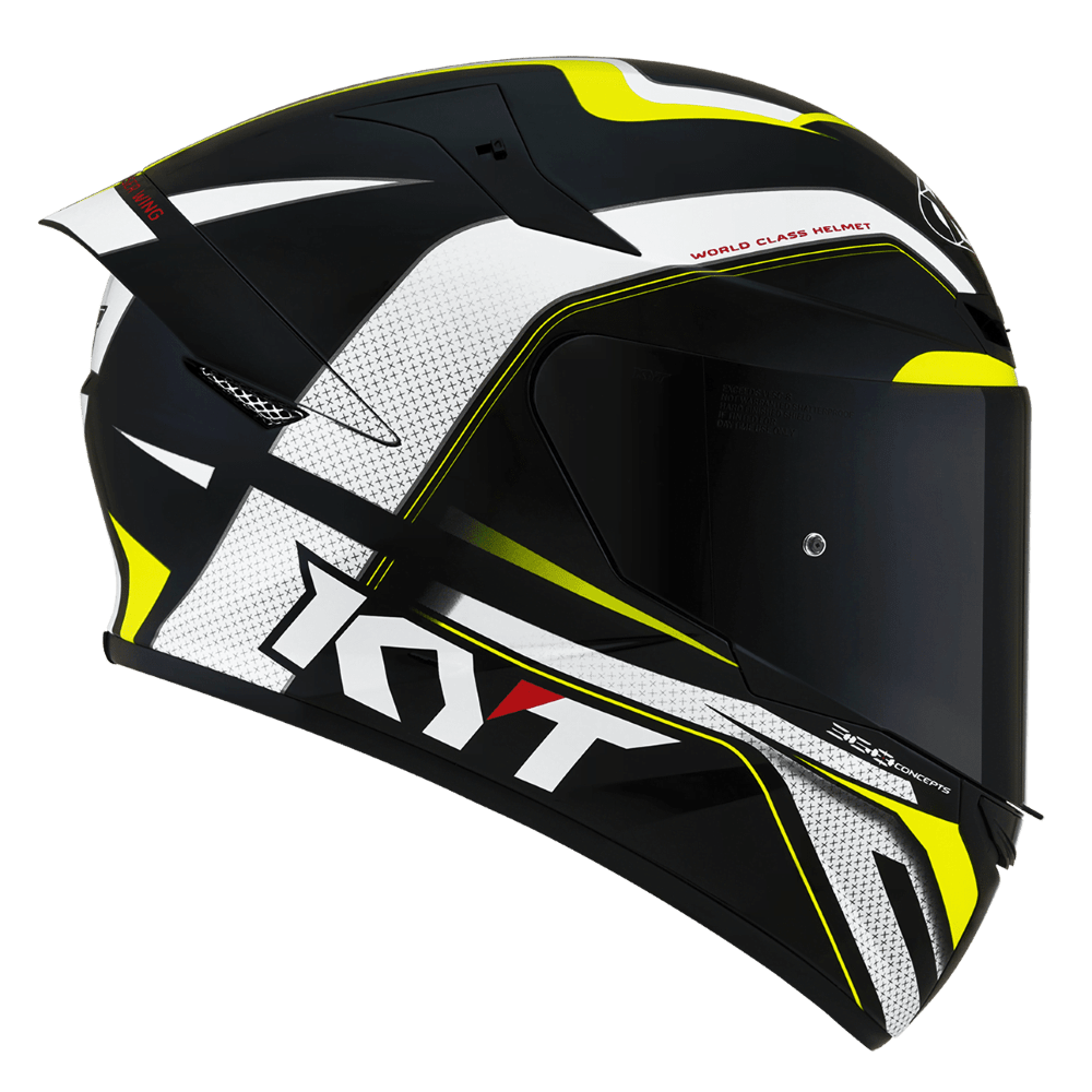 KYT T T Course Grand Prix Black/Yellow image