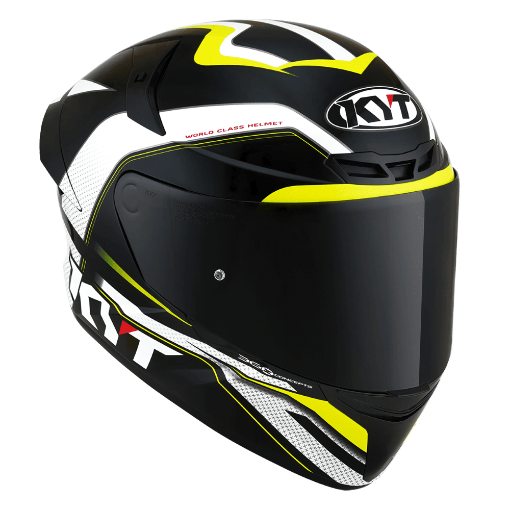 KYT T T Course Grand Prix Black/Yellow image