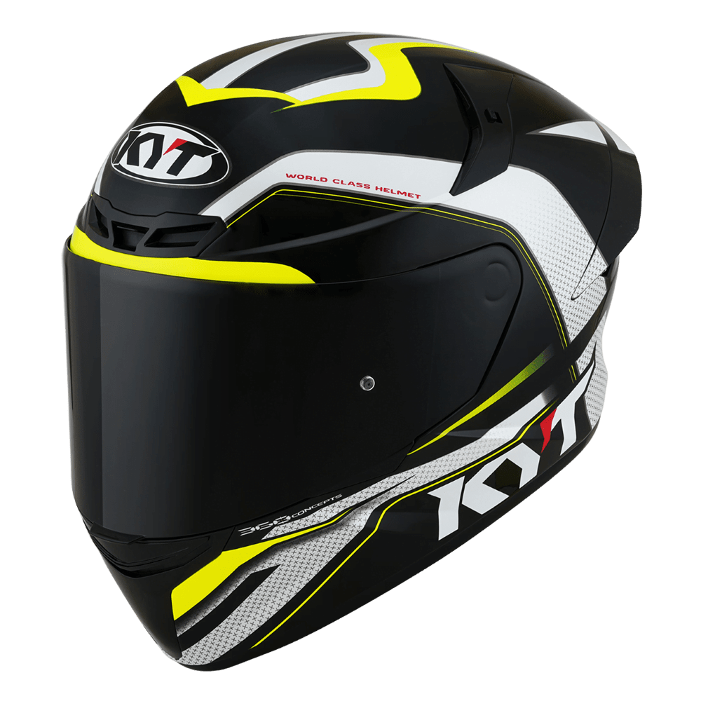 KYT T T Course Grand Prix Black/Yellow image