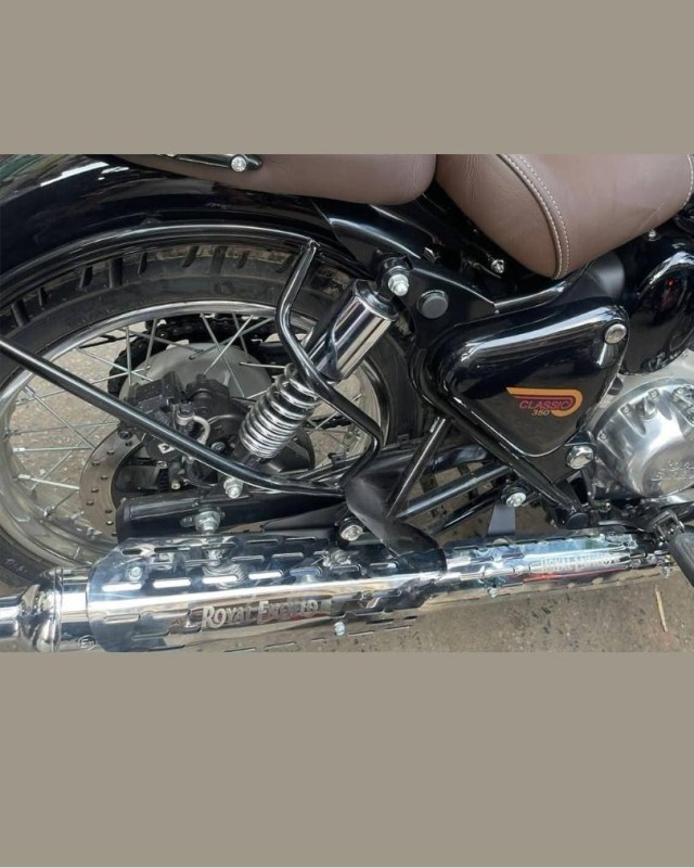 Silencer Guard Model 4 Royal Enfield Classic / Bullet / Meteor 350CC image