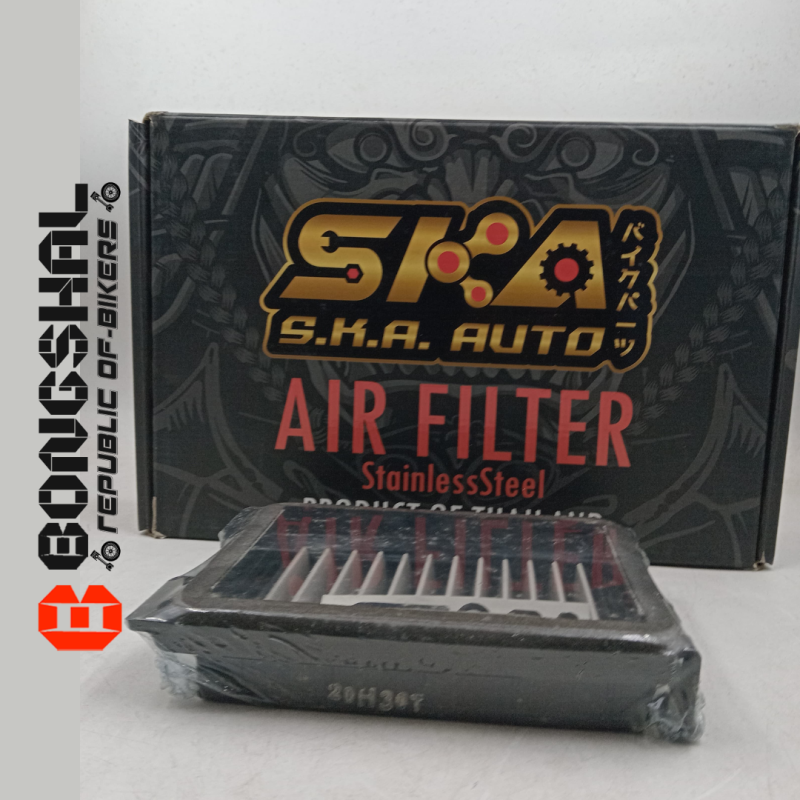 SKA Racing Washable Stainless Air filter For Suzuki GSXR / GSXS image