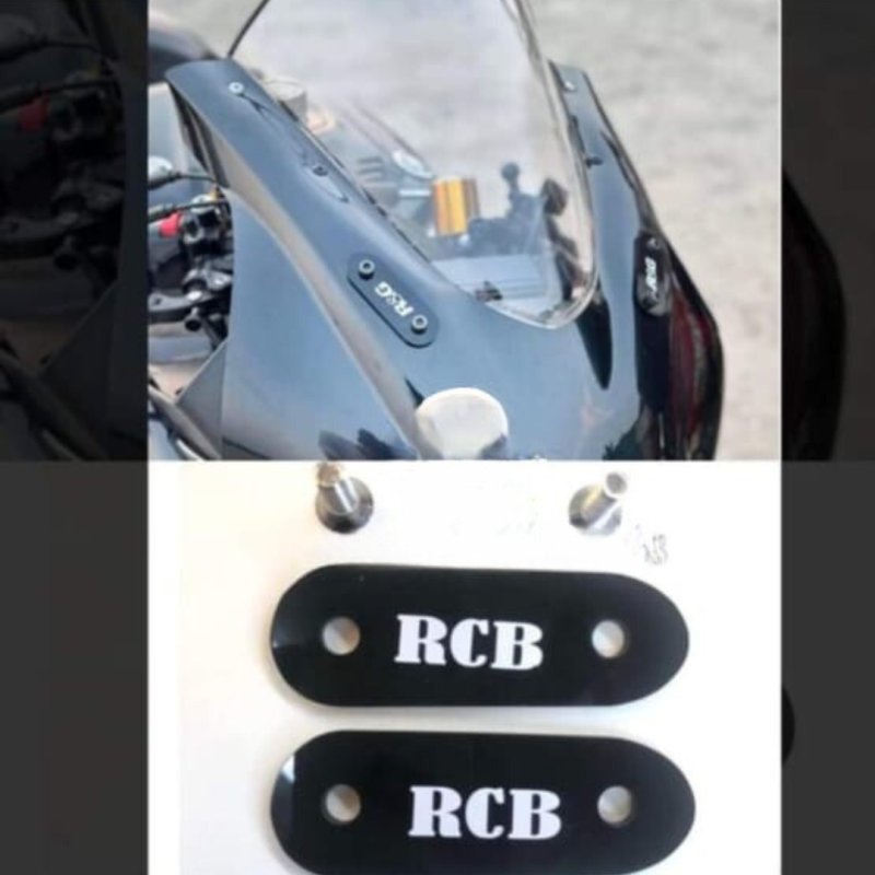 RCB / R&G Rear Mirror Clum / Clamp Looking Glass For R15 image
