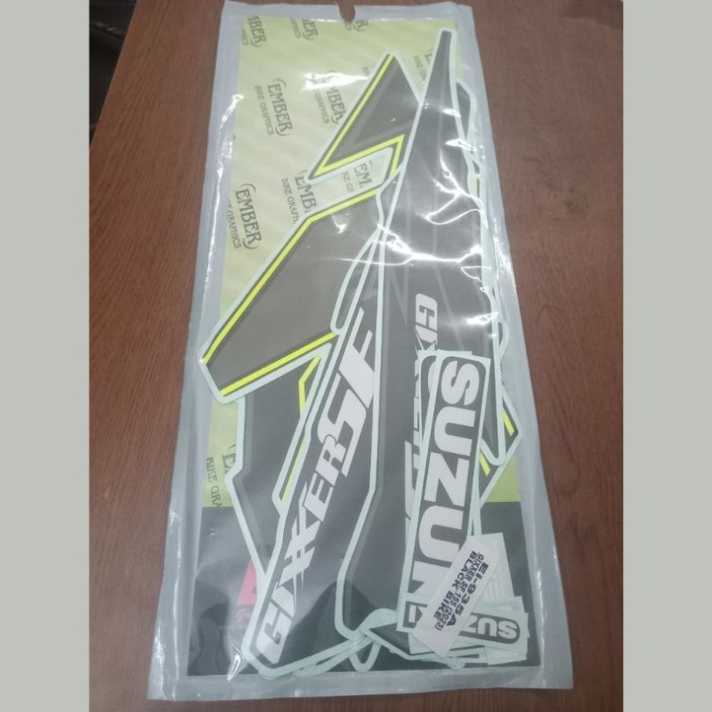Suzuki Gixxer / Gixxer SF Fi Abs New Edition Sticker Full Set image