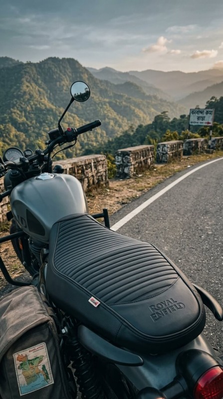 Seat Cover For Royal Enfield Hunter 350 CC image