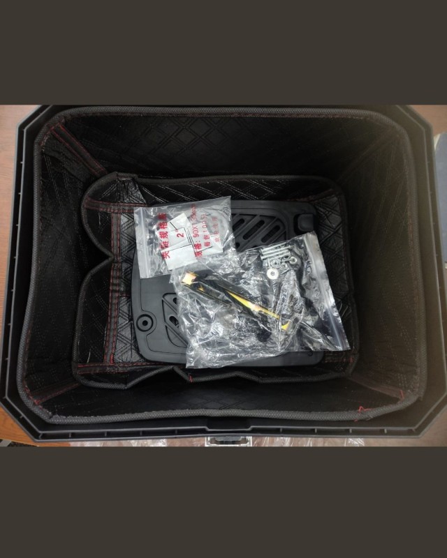Multi-Functional Motorcycle Trunk / Top Box (ABS Fiber Material) image
