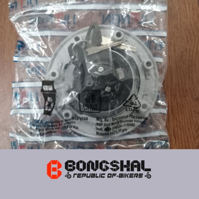 Fuel Tank Cap With Key Pulsar 150 Single Disc (Ultron Brand) image