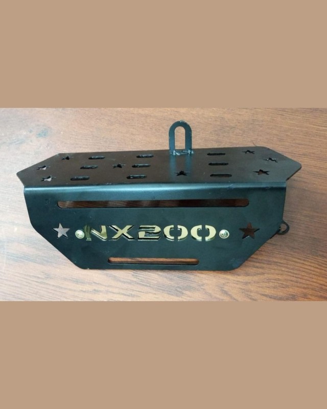 Silencer Cover / Guard Honda NX200 image