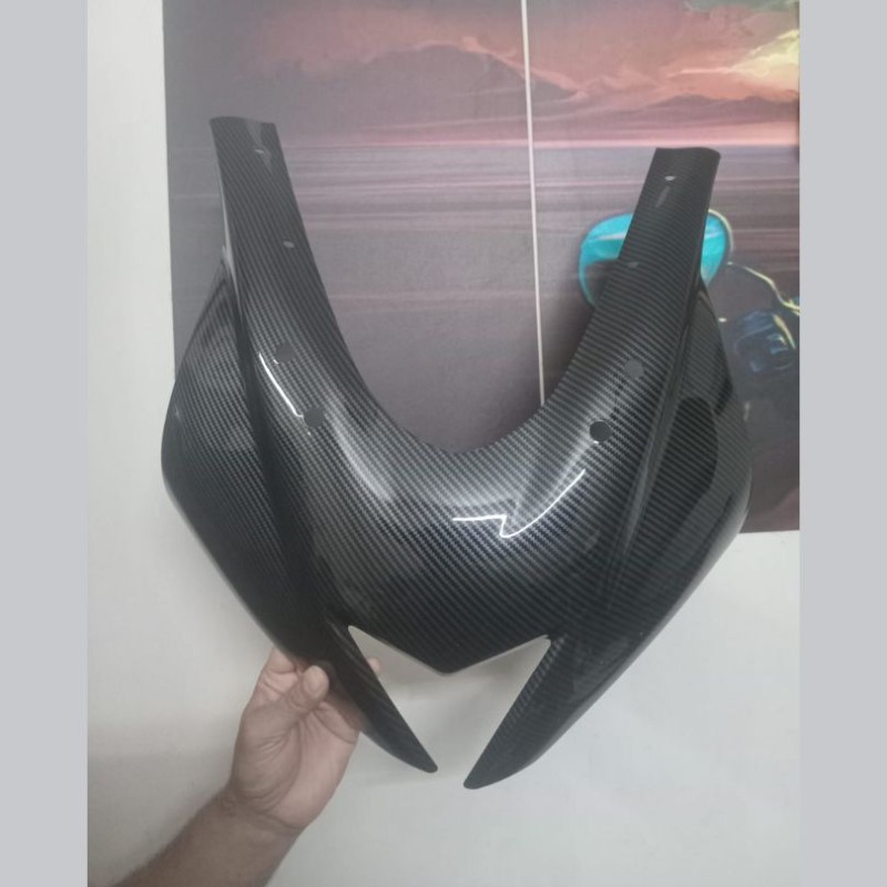 Head Musk for R15 v3 Made in China Yamaha R6 Glossy Black / Carbon Black image